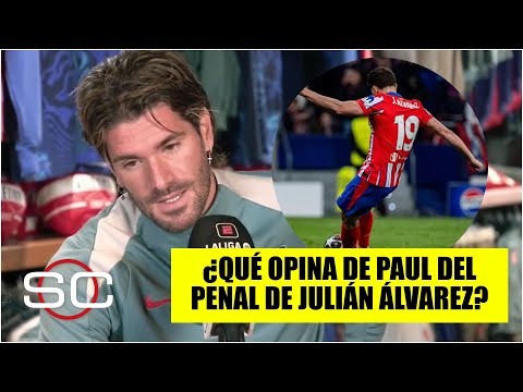 De Paul REACCIONA al polémico penal de Julián Álvarez: "ME CUESTA VER LOS 2 TOQUES" | SportsCenter