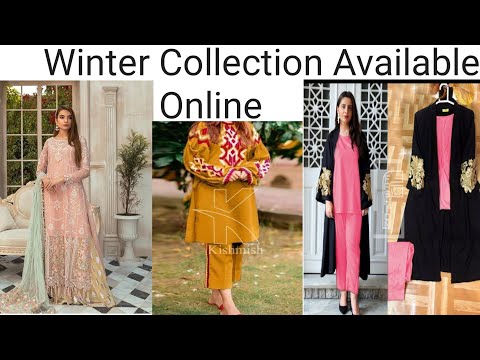 winter collection Available || Branded dresses stiched and unstitched (Available online)