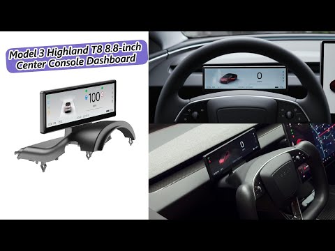 NEW TESLA Model 3 Highland 8.8 inch Center Dashb installation instructions #tesla #model3highland