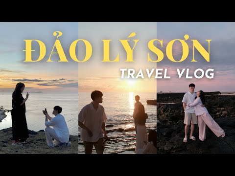 🌴 LÝ SƠN VLOG | Ly Son Island Travel Diary 5 Days, 4 Nights | I Proposed To Her!