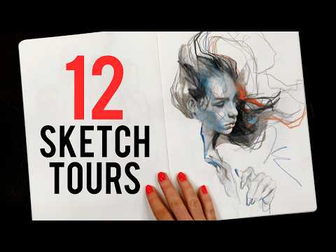 12 Days of Sketchbook Tours