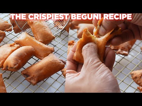 How To Make Crispy Beguni At Home