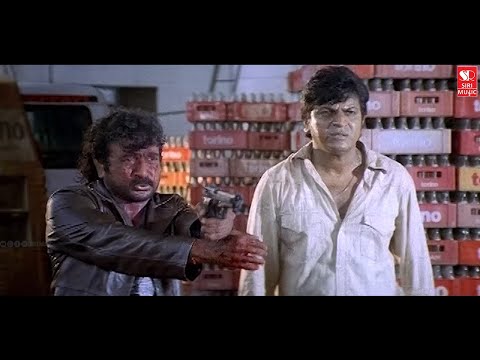 Shivanna Fight Scene in Nanda | Kannada Movie 2009 | Shivarajkumar Fight Scenes