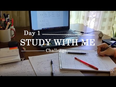 DAY 1| STUDY WITH ME / 10_DAYS CHALLENGE / 30 MIN / NO MUSIC