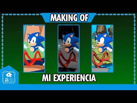 MAKING OF SONIC CD INTRO ANIMADA 3D (NARRADO)