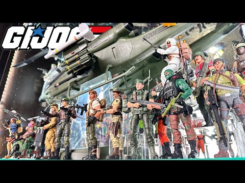 EPIC GI JOE CLASSIFIED Display!!!  100+ Figures!!!