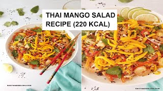 Mango Salad Recipe| Low Calorie Meal Prep #shorts #mealprepideas