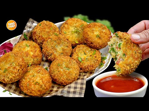 Crunchy Chicken Veg Cutlets Recipe,Kabab Recipe,Iftar Recipe,Ramzan Recipe by Samina Food Story