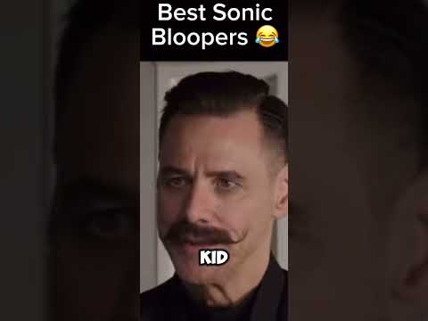 Best Sonic Bloopers 😂 #sonic #bloopers #shorts