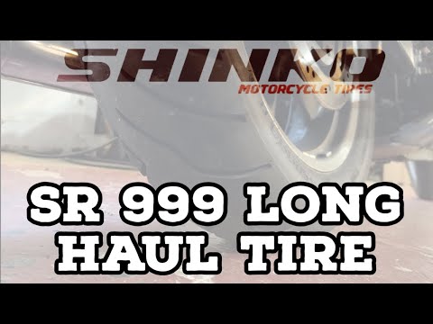 Shinko SR 999 Long Haul Rear Tire