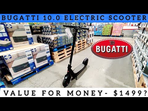 Bugatti 10.0 Electric Scooter | IS IT WORTH $1499 | $1299 Costco Deal | Review and Update