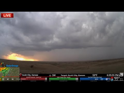 Kansas Weak Tornado - Live Stream Archive