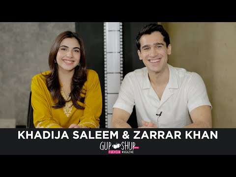 Khadija Saleem & Zarrar Khan AKA Mahi & Umer From Meem Se Mohabbat | Gup Shup with FUCHSIA