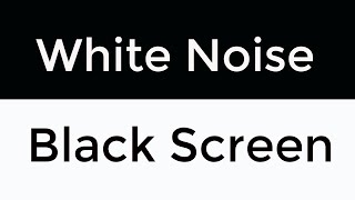 White Noise Black Screen | No Ads | Ultimate Sleep Aid for Deep Relaxation