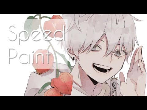 【イラストメイキング】❀偽り❀【アイビスペイント指描き】speedpaint