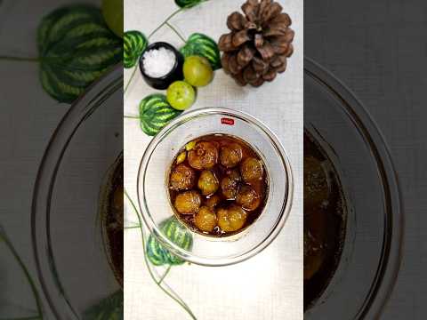 Amla Murabba Recipe | Vitamin C Rich Recipes | AMLA DELIGHTS SERIES #youtubeshorts #viral #murabba