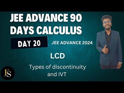 DAY-20 | JEE ADVANCED 90 DAYS CALCULUS CHALLENGE