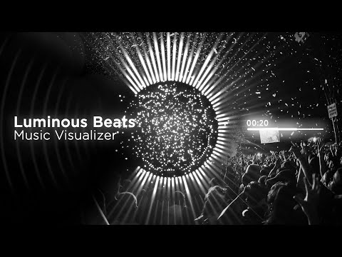 Luminous Beats Music Visualizer [Widescreen Template]