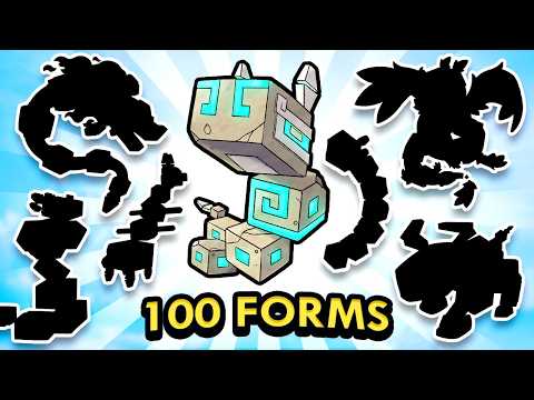 I Made Legendary Pokemon with 100 Forms