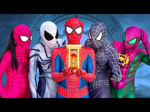 SUPERHERO's Story ||  The Clock Turn Back Time ( Funny Action Real Life ) - Life Hero