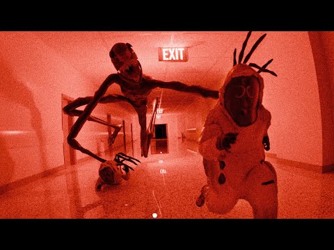 The Backrooms - Level! Run For Your Life! (Found Footage)