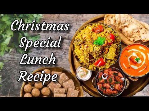 Christmas Special Lunch Recipe | Christmas Special Non Veg Lunch Recipe | Non veg lunch |