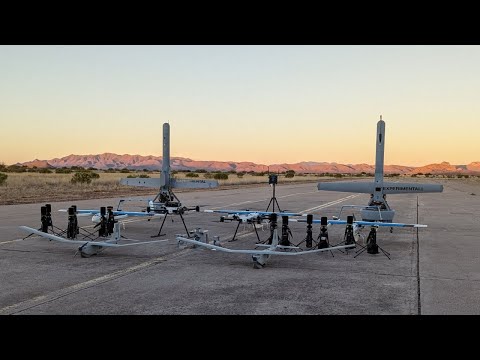 VTOL Swarm integration testing