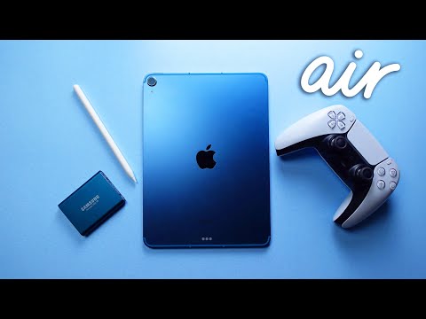 iPad Air 5 (M1) Walkthrough: How I Use My iPad! (Gaming, Photo Editing, & More!)