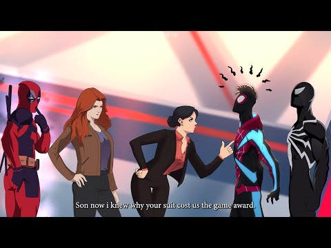 Rio and Mary Jane and Deadpool Reacts to Miles and Bully Lowenthal  suits.