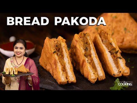 Bread Pakoda | Bread Pakora Recipe | Evening Snacks | Indian Street Food | Bread Recipes