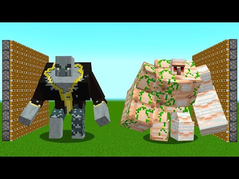 All Iron Golem vs Mutant Evoker - Minecraft Mob Battle