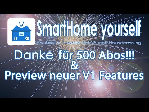 Vielen Dank für 500 Abos! Dafür hier ein Preview neuer Features im V1 Release