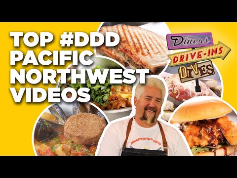 Top #DDD Pacific Northwest Videos with Guy Fieri | Diners, Drive-Ins, and Dives | Food Network