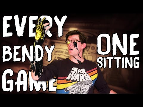 I Beat EVERY BENDY GAME In ONE SITTING...