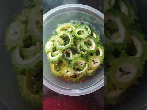 Bengali Garlic Karela Fry #recipe #cooking #asmr #youtube #youtubeshorts #shorts #shortvideo #food