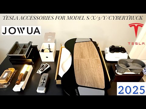 Tesla Models S/X/3/Y/Cybertruck Accessories I Can't Live Without in 2025 | ASMR Unboxing