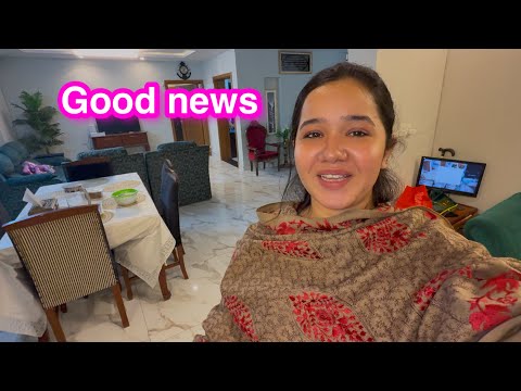 Good news | Sitara yaseen vlog