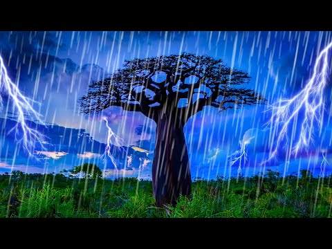 Rainforest Thunderstorm Sounds for Sleeping & Relaxation