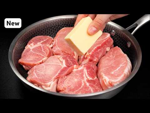 The Best Way to Cook Pork for Dinner!🔝Restaurants Are Hiding This Trick From Us!