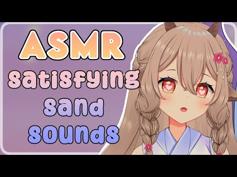 【 ASMR 】Playing in the Sandbox ♡ Satisfying Sand Sounds「Vtuber」