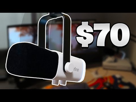 The BEST Budget Microphone... (FiFine AM8T)