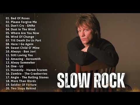 Bon Jovi,Guns N Roses, Scorpions, Led Zeppelin, U2, Air Supply - Slow Rock Love Songs 80s 90s