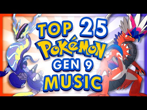 Top 25 Pokemon Scarlet and Violet Music Themes