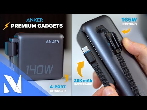 Besser geht’s nicht: Anker 140W Netzteil & 165W Powerbank mit 25.000mAh 🔋 | Nils-Hendrik Welk