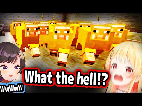 Kanade's Reaction To Subaru's Revenge Prank In Minecraft【Hololive】