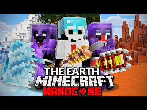 100 Players Simulate a Minecraft Earth Tournament