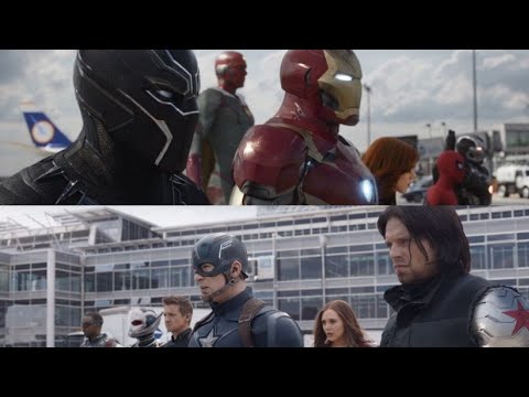 Captain America (2016) - "Team Iron Man Vs. Team Cap" | Movie Clip HD