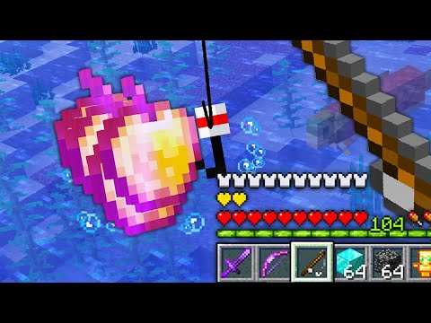 Minecraft UHC but fishing gives you unlimited OP LOOT...?