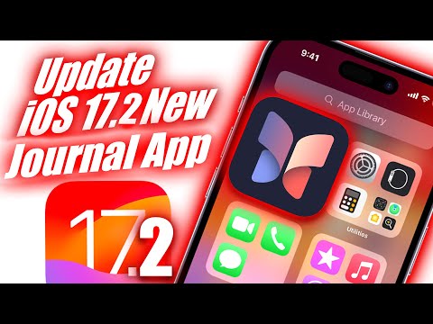 How To Update iPhone iOS 17.2 - How To Get Journal App