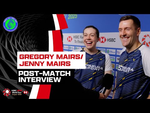 A beautiful ending for Gregory & Jenny Mairs at #AllEngland2025